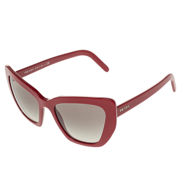 $380 Authentic Prada Gradient Cat Eye Sunglasses - Picture 3 of 4